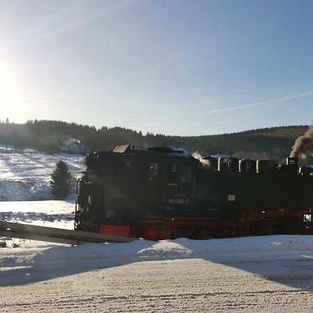 Ferienwohnung Bimmelbahn Blick Oberwiesenthal Exteriér fotografie